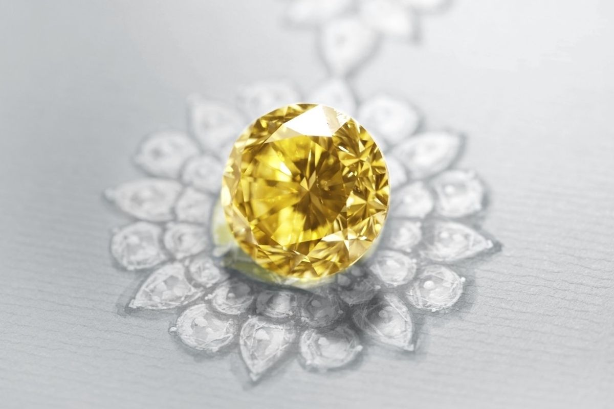 Pascal Mouawad Reveals The World’s Largest Round Yellow Diamond In The World