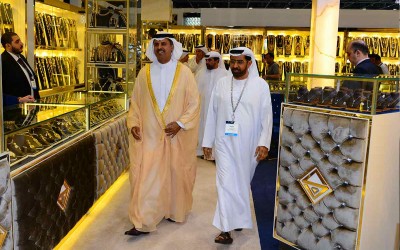 Excitement all around as VOD Dubai International Jewellery Show 2018 was declared officially open at a jampacked first day.